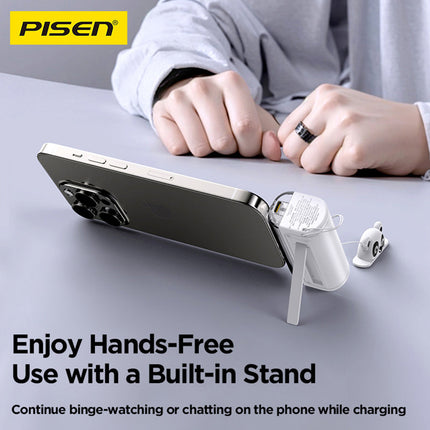 22.5W Pisen Power Tiny Mini 5000mAh Cable Free Power Bank CCC Certified