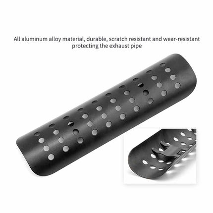 Motorcycle Muffler Heat Shield Cover Exhaust Pipe Guard Anti-Scald