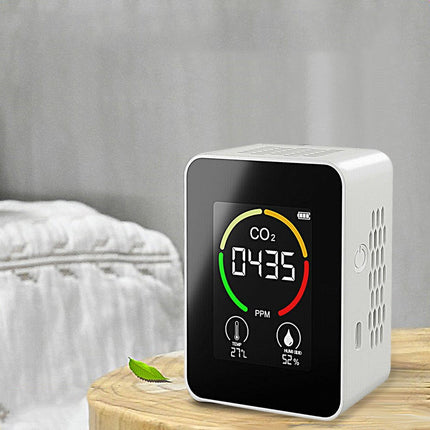 CO2 Meter & Air Quality Monitor, Temperature Humidity Carbon Dioxide Detector