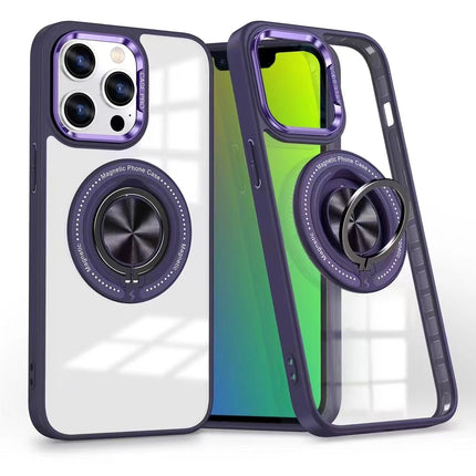 Phonix Case for iPhone 15 Plus/Pro Max, Ring Holder & MagSafe Compatible