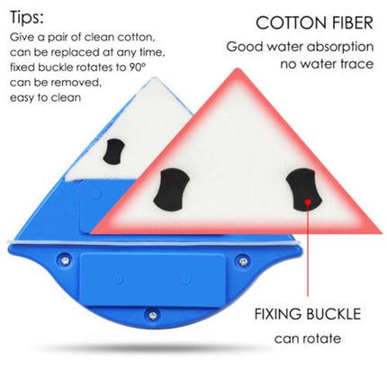 Magnetic Double Sided Window Cleaner ABS 3 8mm for Single Layer Glass