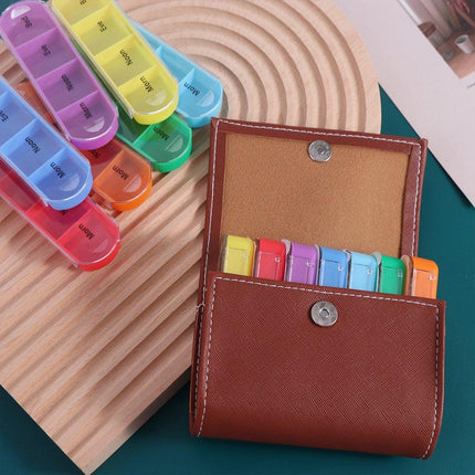 28 Grid 7 Day Weekly Pill Box Tablet Organizer Storage Case