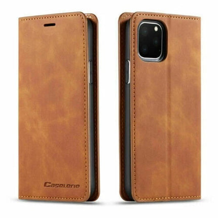 Magnetic Leather Flip Wallet Case Cover for iPhone 17 with Card Slot