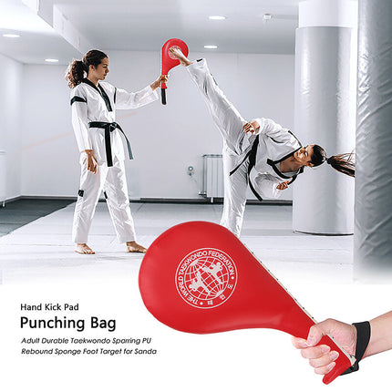 Double Kick Pad for Taekwondo & Kickboxing Punch Training
