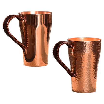 Copper Moscow Mule Cup 400ml for Hot & Cold Coffee Tea Drink Teaware