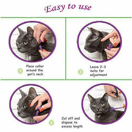 3 Pack Calming Collar for Cats Natural Lavender Pheromone Cat Calming Collars
