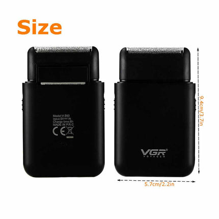 Men's Electric Shaver & Beard Trimmer, USB Rechargeable Portable