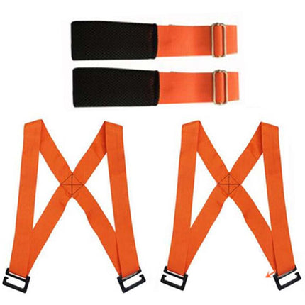 Adjustable Lifting Straps for Furniture Moving, 2-Person Carry Belt