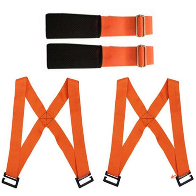Adjustable Lifting Straps for Furniture Moving, 2-Person Carry Belt