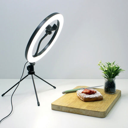 Portable 10" Ring Light with Tripod and Wireless Remote Control