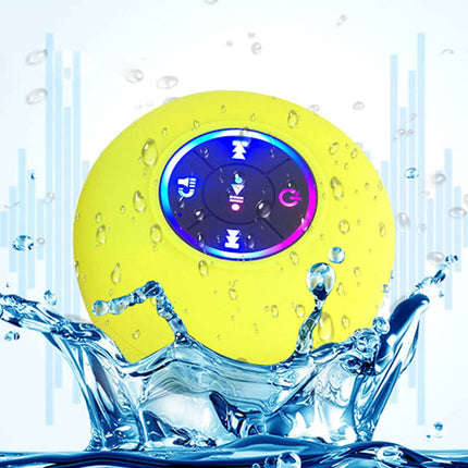 Portable Waterproof LED Bluetooth Speaker Wireless Shower Bathroom Subwoofer