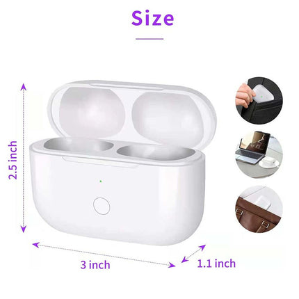Wireless Charging Case For Airpods Pro 1st 2nd Gen Replacement Bluetooth