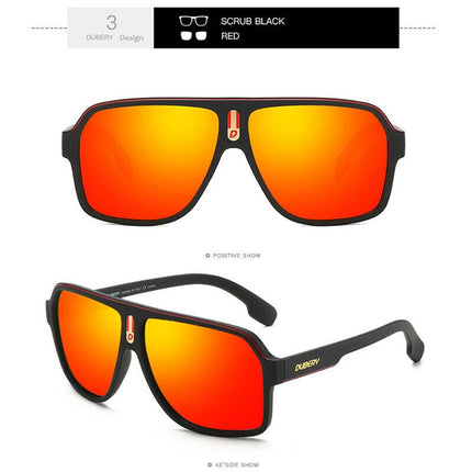 Mens Dubery Polarized Sunglasses UV400 Driving Fishing Eyewear