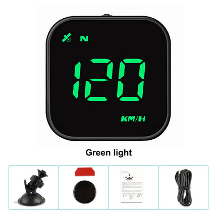 Car Digital GPS Speedometer HUD Display with MPH and KMH Universal