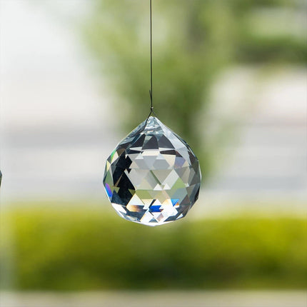 12pcs Crystal Prism Rainbow Maker, Window Suncatcher Hanging Pendant