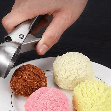 Multifunctional Stainless Steel Dual-Purpose Ice Cream Scoop and Maker Kitchen