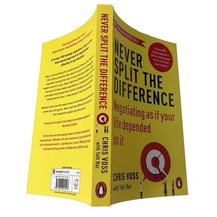 Never Split the Difference Book: Negotiating as If Life Depended on It