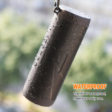 Portable Waterproof Bluetooth Subwoofer Speaker with TF Card & Radio