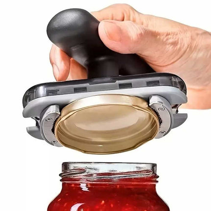 Effortless Jar Opener Easy Grip Lid Removal Tool for Weak Hands