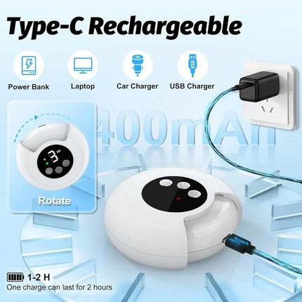 Electric Nail Clippers Rechargeable Automatic Trimmer Safe File Cutter