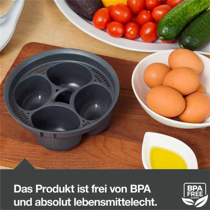 4 Egg Poacher Insert Non Stick for Thermomix TM5 TM6 Egg Poacher Accessory