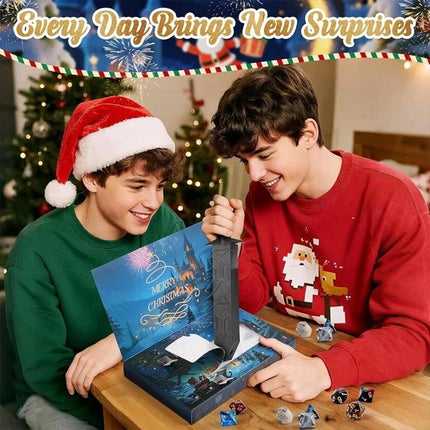 24-Day Mystery RPG Dice Box Christmas Advent Calendar 2025