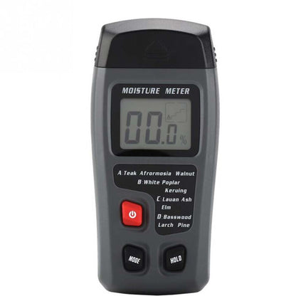 Digital Wood Moisture Meter 2-Pin Damp Detector for Firewood Testing