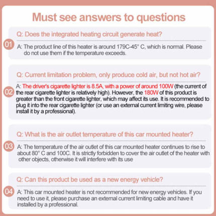 Electric Car Heater 12V Dc Heating Fan Defogger Defroster Demister Portable