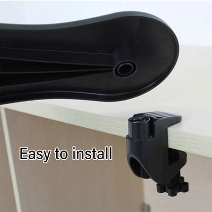 180° Rotating Mouse Wrist Pad, Leather Small Anti-Fatigue Arm Rest Support