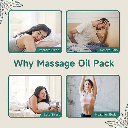 Reusable Castor Oil Compress Kit for Detox, Sleep & Constipation Relief