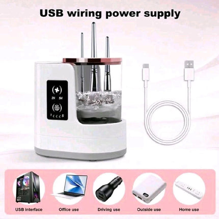 Multifunction Automatic Makeup Brush Cleaner and Dryer, Easy Control