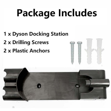 Wall Docking Station Mount for Cordless Stick Vacuum Holder Bracket