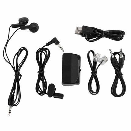 8GB Digital Voice Recorder with MP3 Player Rechargeable USB