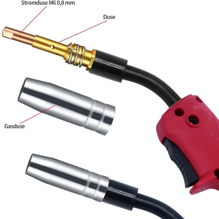 28PCS MIG Welding Torch Accessories & Consumables Replacement Set