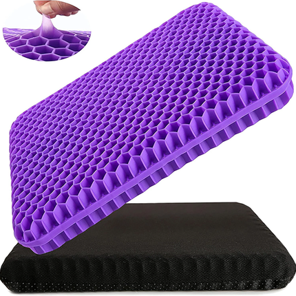 Extra Thick Orthopaedic Gel Cushion for Office Car Chair Long Sitting