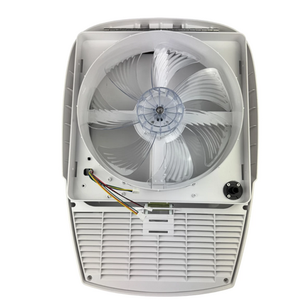 355mm Roof Hatch Skylight with Fan, White Lid & Remote Control