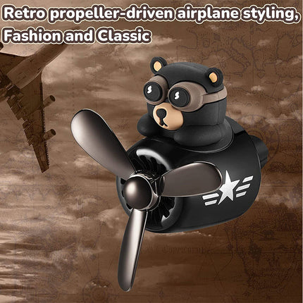 Cute Bear Car Air Freshener Vent Clip Scented Aroma Diffuser