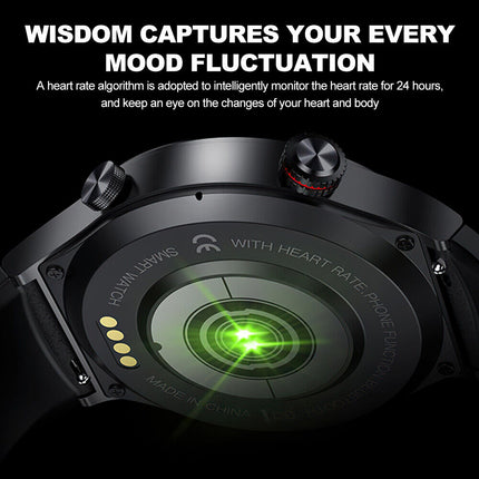 Smart Watch for Men with Bluetooth Call, Full Touch Screen Sports