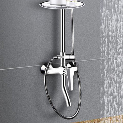 3-Way Copper 1/2" Shower Faucet Water Splitter Diverter Nozzle