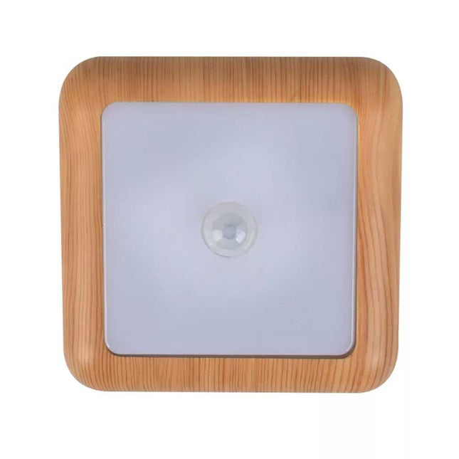 6 LED Motion Sensor Night Light Battery Operated Indoor Closet Cabinet Lamp