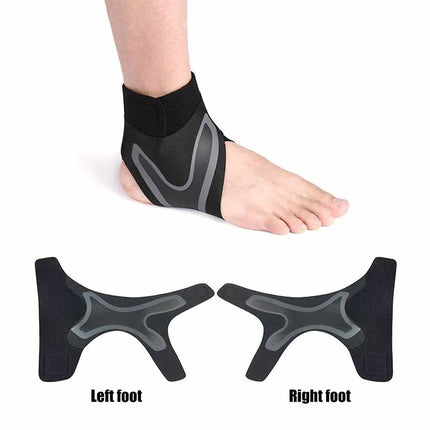 1 Pair Plantar Fasciitis Therapy Wrap Heel Foot Pain Arch Support Ankle Brace