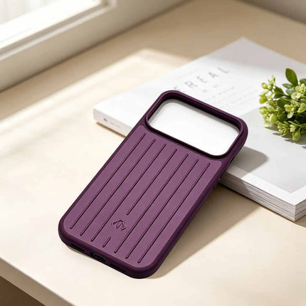 Premium New Aluminum Phone Case for iPhone 18 Pro Max Burgundy Cover