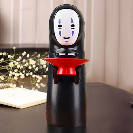 Spirited Away No Face Kaonashi Coin Bank Music Piggy Bank Figure Gift Anime