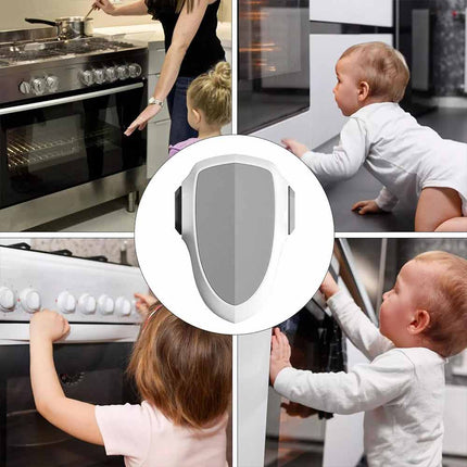 5X Oven Door Child Safety Lock – Kitchen Baby Protection