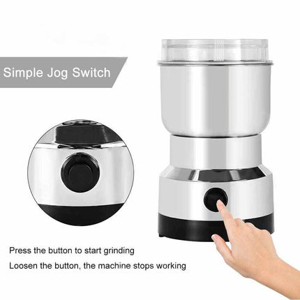 AU Plug Electric Coffee Grinder Bean Spice Nut Milling Machine Blender
