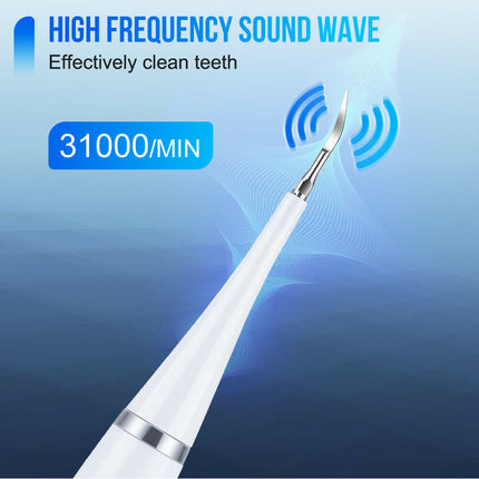 6in1 Ultrasonic Electric Toothbrush Teeth Stains Plaque Remover Cleaner