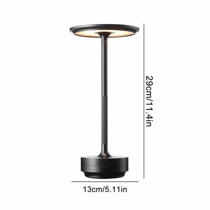 Rechargeable 3-Way LED Desk Lamp Cordless Night Light Table Bar Hotel Decor