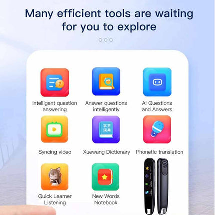 110+ Language Translator Pen Smart Scan Reader Text Reading Voice Device