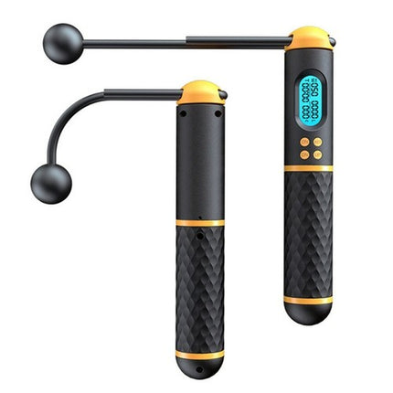 2-in-1 Cordless Jump Rope with Digital Counter & Calorie Count