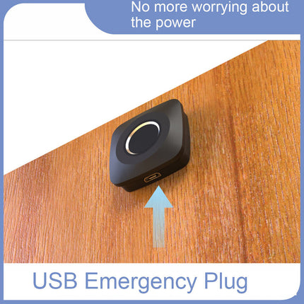 Mini Fingerprint Lock, Keyless Universal Electric Padlock for Locker